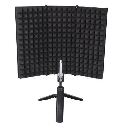 

Recording Microphone Wind Screen Board Sound-absorbing Cover Microphone Sound Insulation Screen Sound-proof Plate