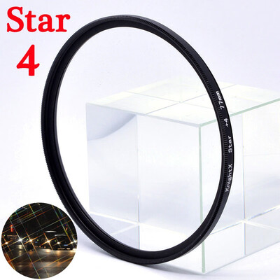 

KnightX star 4 6 8 line Camera Lens Filter For canon eos sony nikon 49mm 52mm 55mm 58mm 62mm 67mm 72mm 77mm 2000d photography