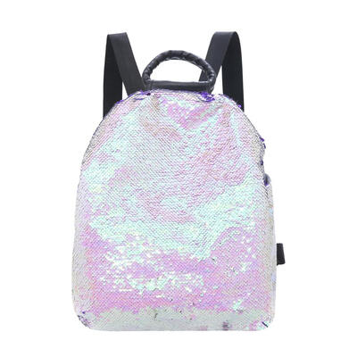 

Sequins School Backpack Women Student Travel Shoulder Bags Bling Rucksack