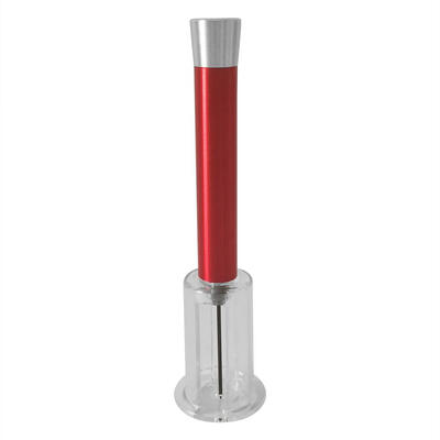 

Pneumatic Red Wine Bottle Opener Air Pressure Pumps Cork Manual Corkscrew