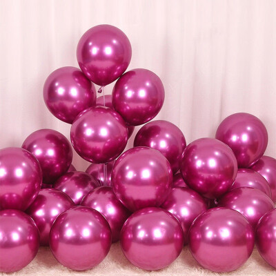 

50pcspack Colourful Latex Helium Balloons Pearl Crystal Metallic Balloon Party Decoration Balloons 12 Inch