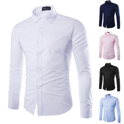 

2018 brand new men shirt camisa social masculina casual slim fit mens dress shirts camisas chemise homme HOT SELL