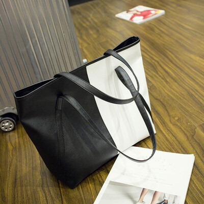 

Tailored Women Fashion Hit Color Leather Bags Shoulder Bag Casual Handbag Red
