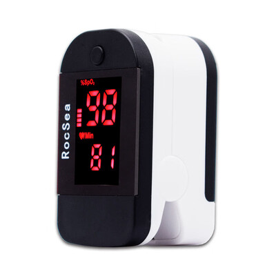

Medical Digital Fingertip pulse Oximeter Blood Oxygen Saturation Meter Finger Monitor CE Portable