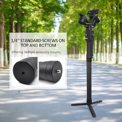 

Ronin SC Upgrade Gimbal Extension Pole 36cm Carbon Fiber Bar 14" Universal Rod Compatible with DJI Ronin  Ronin SC OSMO Mobile 2