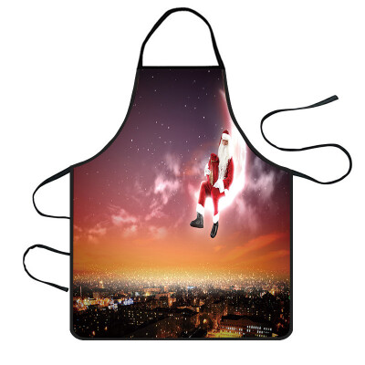 

Siaonvr Christmas Decoration Waterproof Apron Kitchen Aprons Dinner Party Apron