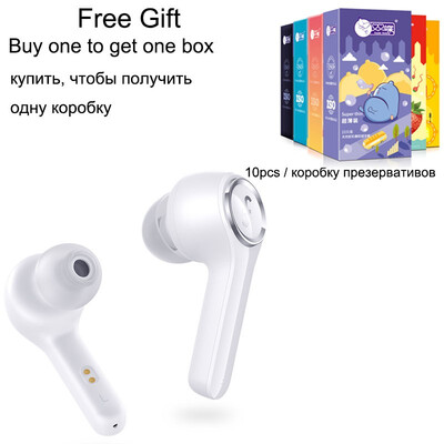 

10pc free condoms giftFUNCL AI APT-X Wireless Smart Bluetooth earphonesblackwhite wireless headphone