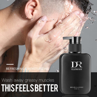 

150g Man Volcanic Mud Natural Face Wash &Cleanser Oil-control Face Cleaner Moisturizing Acne Treatment Facial Wash Men Skin Care