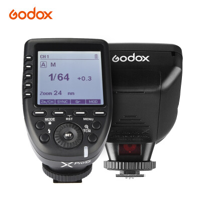 

Godox XproO 24G Wireless Flash Trigger Transmitter TTL Autoflash 18000s HSS with Large LCD Display for Olympus PEN-F E-P3 E-P5