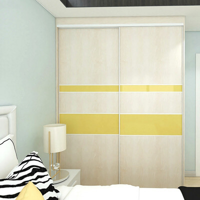 

HAOLILAIJIAJU Bedroom sliding door cabinet Simple 6290