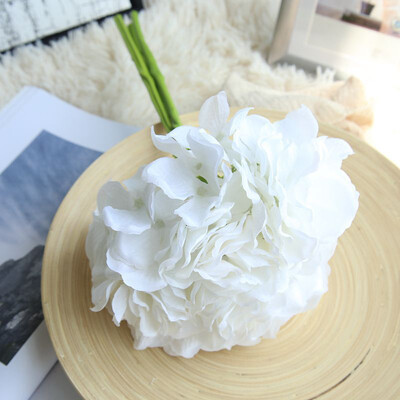 

Artificial Hydrangea Flowers Bouquet Fake Simulation Wedding Home Party Decor