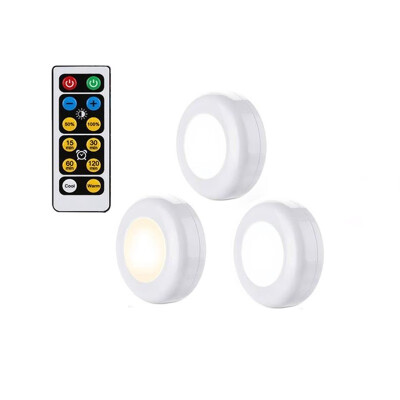 

3 Lights 1 Remote Controllers LED Night Light Remote Controller Touch Night Lamp With Warm white And white Two Color