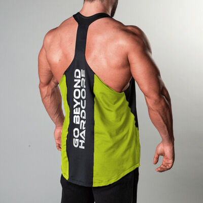 

Men Gym Muscle Bodybuilding Sleeveless Shirt Tank Top Singlet Fitness Sport Vest
