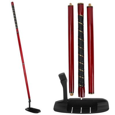 

Greensen Portable Golf Putting Set Professional Golfing Practice Putter Accessory with Storage Box