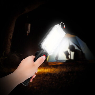 

〖Follure〗COB LED Inspection Light Torch Magnetic Handheld Work Home Garage Car Emergency