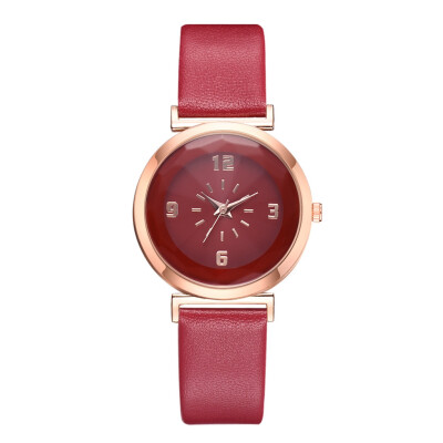 

RM New Fashion Simple Ladies Multicolor Leather Belt Ladies Watch Quartz Watch