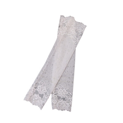 

Fashion Women Summer Riding Sun-proof Elastic Thin Lace Arm Sleeves Oversleeve