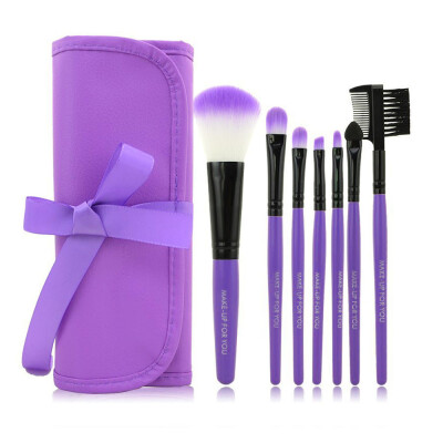 

Toponeto 7xPro Makeup Brushes Set Foundation Powder Eyeshadow Brush Scattered brush Tool