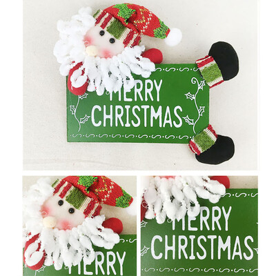 

〖Follure〗Christmas Decor Xmas Window Christmas Santa Party Door Decor