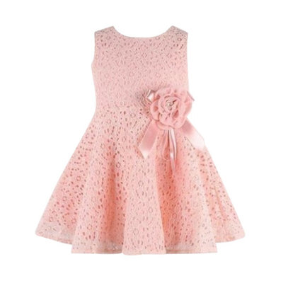 

Summer Toddler Baby Girls Kids Lace Floral Dress One Piece Party Princess Dresses Girl Vestido