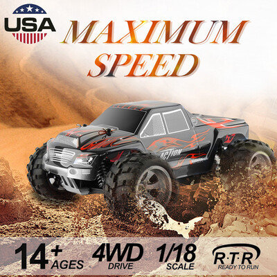 

Wltoys A979 24G 118 4WD 50kmh High Speed Off-road RC Car RTR