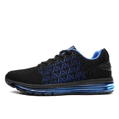 

Sports shoes casual lightweight flying woven breathable shock running shoes men trend fitness running shoes