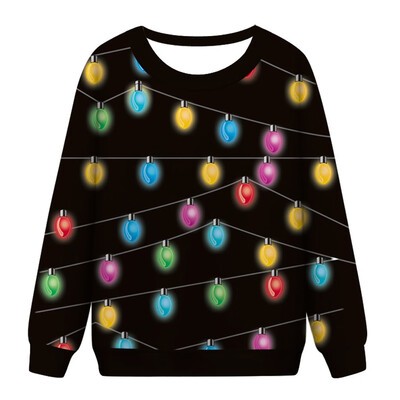

Tailored Christmas Women Funny Print Christmas Sweatshirt Crewneck Various Design Tops