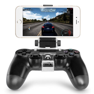 

New Phone Clamp Mount Bracket Holder for Playstation 4 PS4 Controller Gamepad