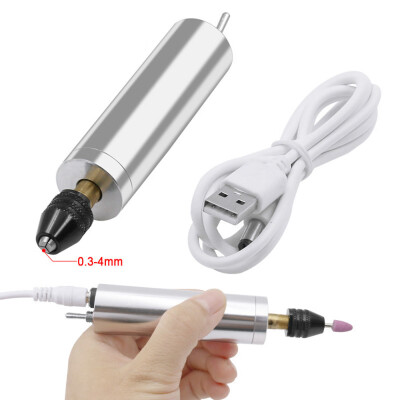 

Mini Electric Hand Drill Set USB Rotary Tool For Engraving Polishing Portable