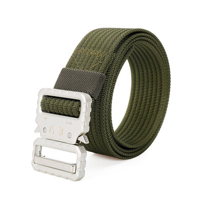 

Trend New Military Equipment Combat Tactical Belts Army Military Nylon Metal Buckle Wsist Belt Outdoor Mens Hunting Waistband