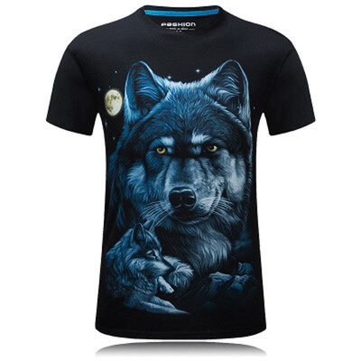 

2019 cotton WomensMens T-shirt O-Neck Short Sleeved 3D Print top tees