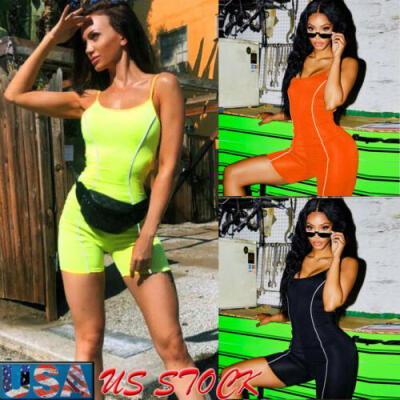 

Women Clubwear Holiday Trousers Mini Jumpsuit Playsuit Romper Beach Shorts Dress