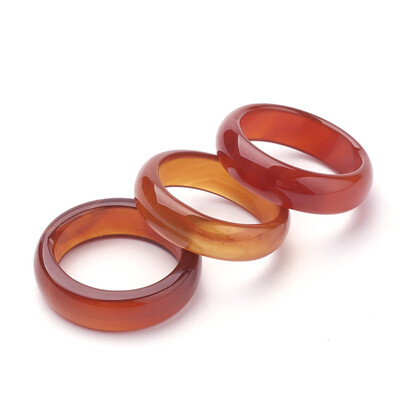 

Natural Agate Rings Sienna Size 818mm