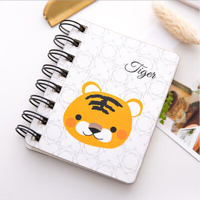 

1Pcs Animal Cartoon Notes Rollover Coil Book Portable Mini Portable Notebook Pocket Notepad
