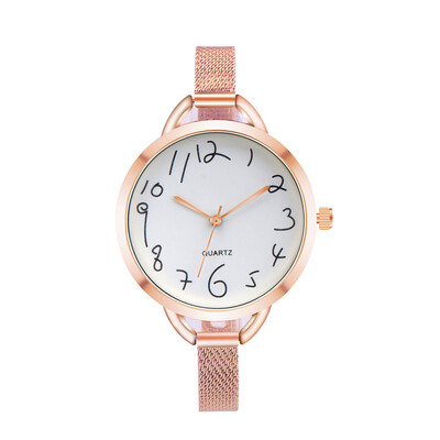 

Minimalist stainless steel New Fashion Style Leather Watch Women Watches Female Dress Wristwatches Small Dial 3 Colors