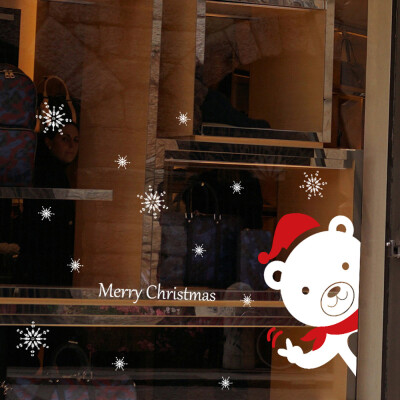 

〖Follure〗Christmas Snowman Removable Home Vinyl Window Wall Stickers Decal Decor A