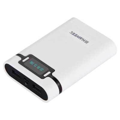 

4 18650 Battery LED Display Power Bank Box Dual USB Mobile Phone Charging Case