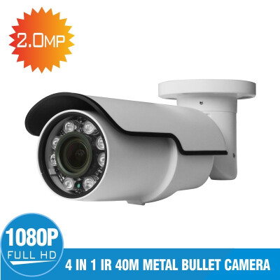 

20 MP 4 in 1 CCTV HD Security infrared Bullet Camera 1080P outdoor night vision camera