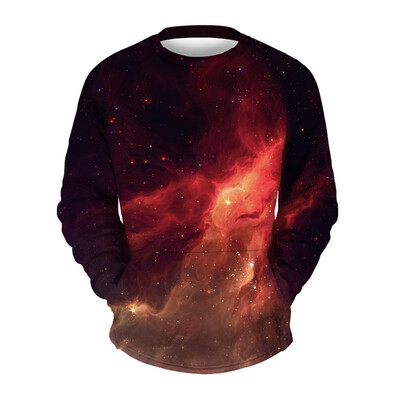 

Aowofs New Mens 3D Printed Pullover Womens Sweater No Suede Inside CBA009