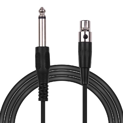 

3-Pin Mini XLR Connector TA3F TO 14 Inch Connector Musical Instrument Cable Stage Electric Guitar Cords Speaker Wire Microphone