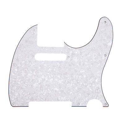 

3Ply Aged Pearloid Pickguard Tele Style Guitar Pickguard Aged All