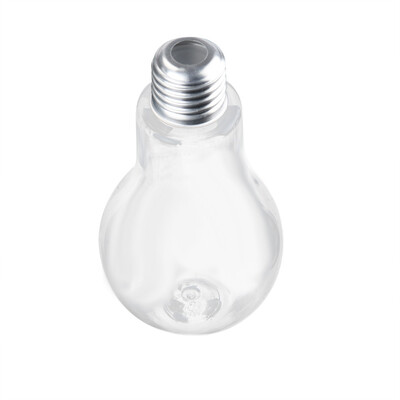 

Siaonvr Summer Bulb Water Bottle Brief Cute Milk Juice Light Bulbs Cup Leak-proof E