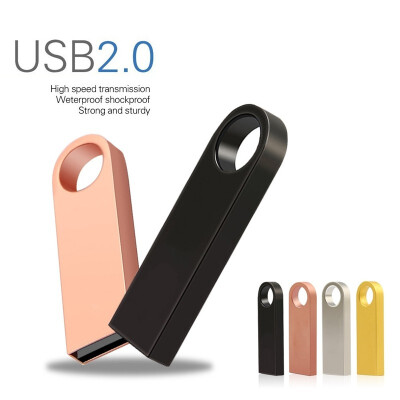 

Mzxtby New USB Flash Drive 32GB 128GB 8GB Pendrive 64GB Pen Drive 16GB Waterproof Metal U Disk USB Stick Key USB Memory Memoria