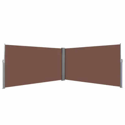 

Retractable Side Awning 629"x2362" Brown