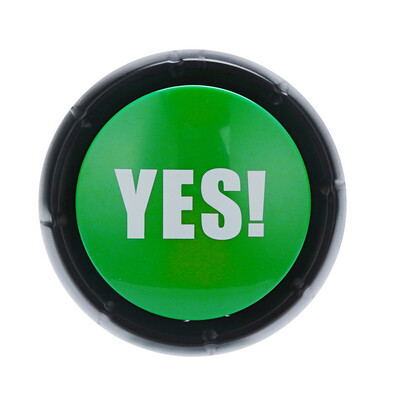 

Tailored No Button Gag Sound Button Toy Prank Event Party Tool
