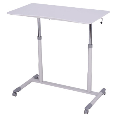 

Height Adjustable Computer Desk Sit to Stand Rolling Table