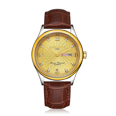 

KINGNUOS 1856 Men Business Quartz Watch