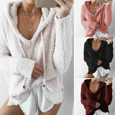 

Women&39s Long Sleeve Oversized Loose Knitted Jumper Outwear Coat velvet Sweater
