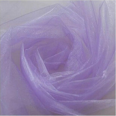 

Gobestart 300CM48CM Organza Sheer Organza Fabric For Wedding Backdrop Decoration