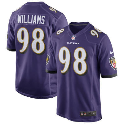 

Youth Football Jersey Baltimore Ravens Brandon Williams Purple Game Jersey